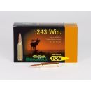 Munitions BRENNEKE tog cal.243win 6,2g 96gr par 20