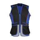 Gilet PERCUSSION ball trap noir/bleu