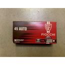 50 MUNITIONS BALLE FIOCCHI CAL.45ACP FMJ 230GRS 