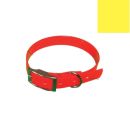 Collier pour chien HB DOG biothane beta jaune pvc souple 45cm