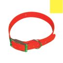 Collier pour chien HB DOG biothane beta jaune pvc souple 60cm