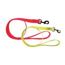 Laisse plate pour chien nylon HB DOG 1.2mlx25mmx2.5mm jaune