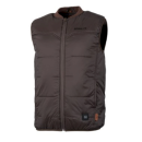 Gilet chauffant SOMLYS marron