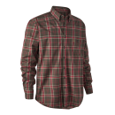 Chemise DEERHUNTER eli verte et rouge