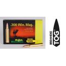 Munitions BRENNEKE tog cal.300win mag 10,7g 165gr par 20