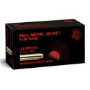 50 Munitions GECO .38 SPECIAL Full Metal Jacket Flat Nose 10.2g 158gr