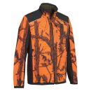 Veste PERCUSSION hybrid 25 ans camo orange 