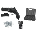 Pack revolver de défense UMAREX t4e tr50 gen2 cal.50 lampe laser + mallette + 100 billes + 5co2