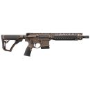 Carabine DANIEL DEFENSE type AR15 MK18 cal.5.56 brun canon court de 26cm