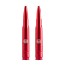 Douilles amortisseur BERETTA en aluminium cal.30-06 rouge par 2