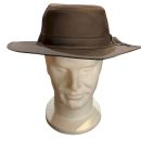 Chapeau LOVERGREEN marron huilé