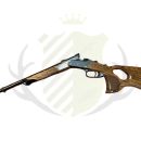 Carabine BLASER K95 success bois grade 4 cal 7RM canon 65cm fluté fileté M15