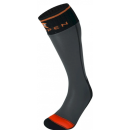 Chaussettes LORPEN polartec haute tepax gris et orange