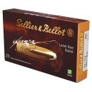 Cartouches munitions à balles SELLIER & BELLOT Exergy XRG Cal.9.3x74R  250gr 16.2g