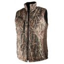 Gilet SOMLYS matelassé réversible Multi-Hunt roseaux