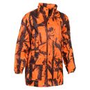 Veste de pluie PERCUSSION ghostcamo orange