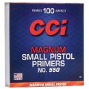 100 AMORCES CCI MAGNUM 550 SMALL PISTOL