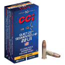 Munitions CCI cal.22lr small game quiet-22 segmented hp par 50