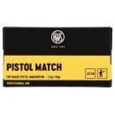 Munitions RWS cal.22lr professional line pistol match par 50