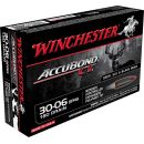 Munitions WINCHESTER cal.30-06 accubond ct 11.66g 180gr par 20