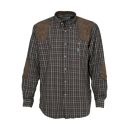 Chemise PERCUSSION sologne marron