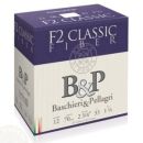 CARTOUCHE BASCHIERI & PELLAGRI F2 CLASSIC FIBER CAL.12/70 33GR PAR 25