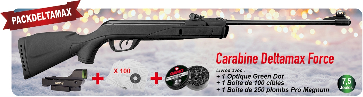 Carabine à air EVANIX Max calibre 50 250 Joules pour le tir sportif