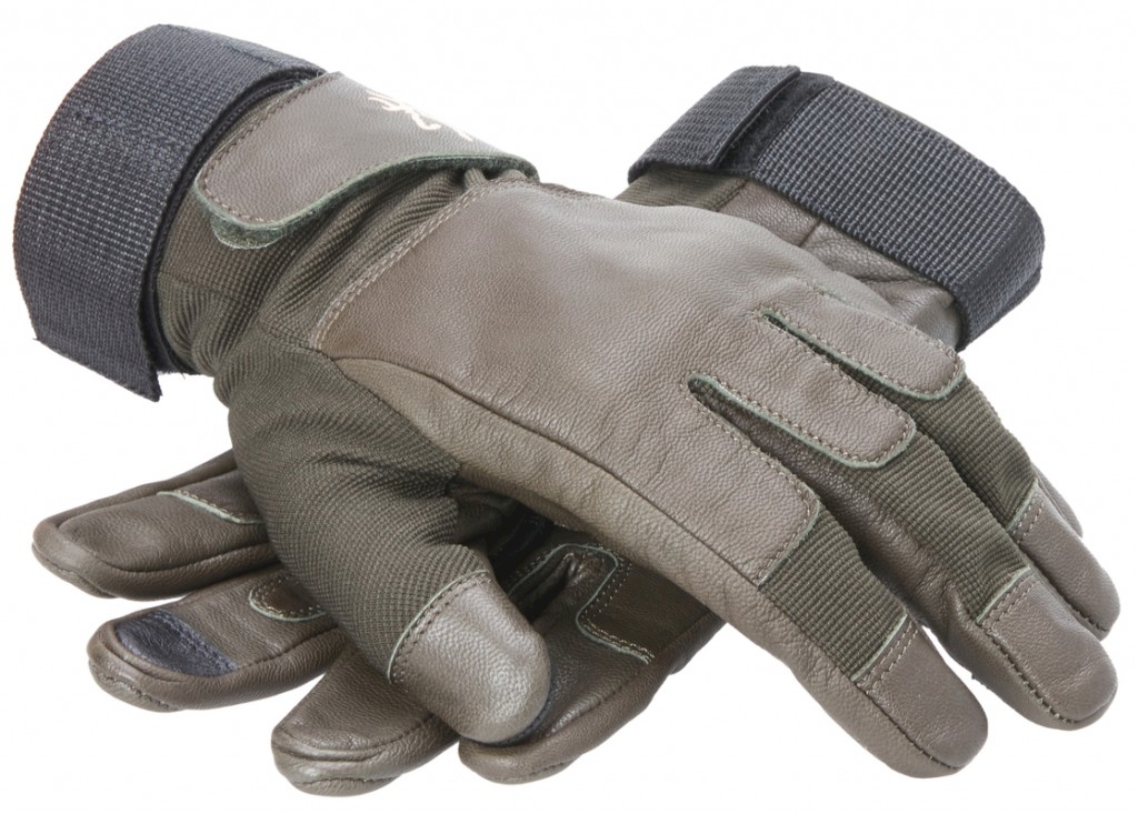 Gants de tir et chasse Macwet hiver marron