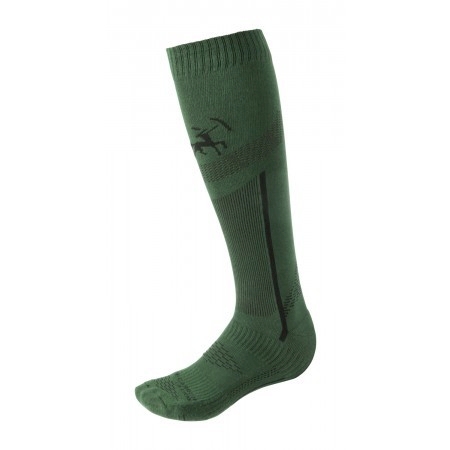 CHAUSSETTES PERCUSSION BOUCLETTE KAKI - CHAUSSETTES DE CHASSE - CHASSE